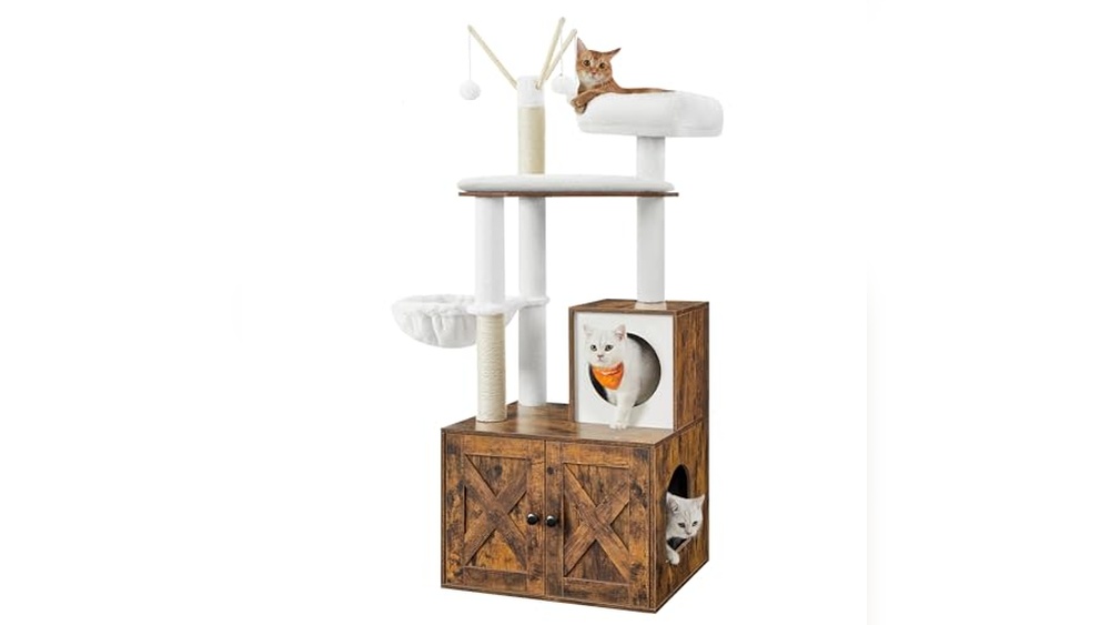 Best Cat Tree With Litter Box for Stylish and Functional Cat Furniture