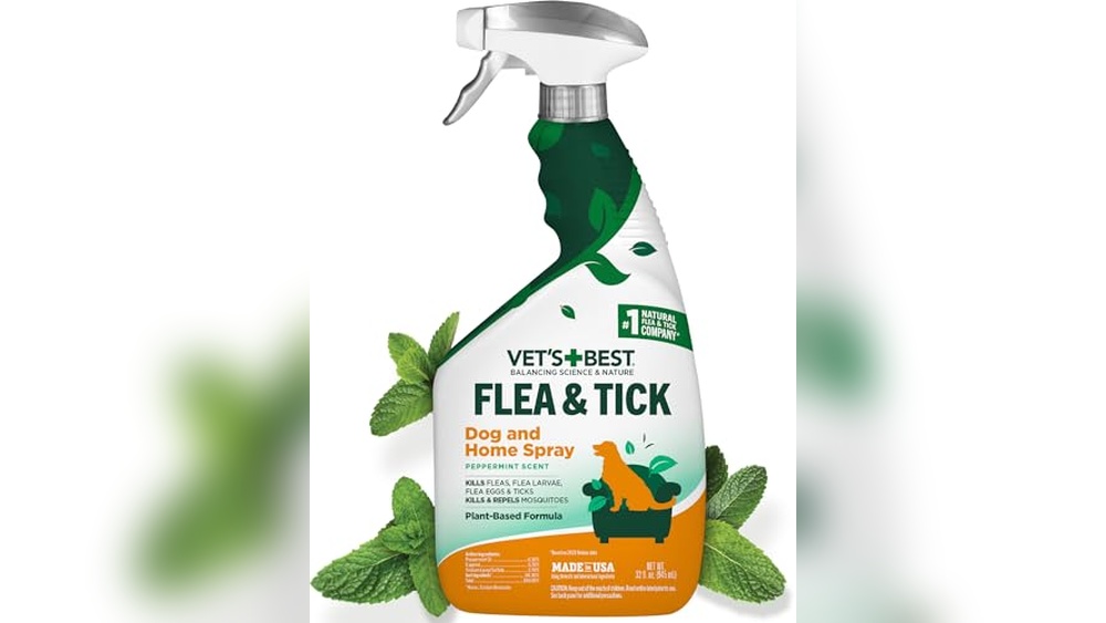 Target Vets Best Dog And Cat Flea And Tick Spray for Natural Protection