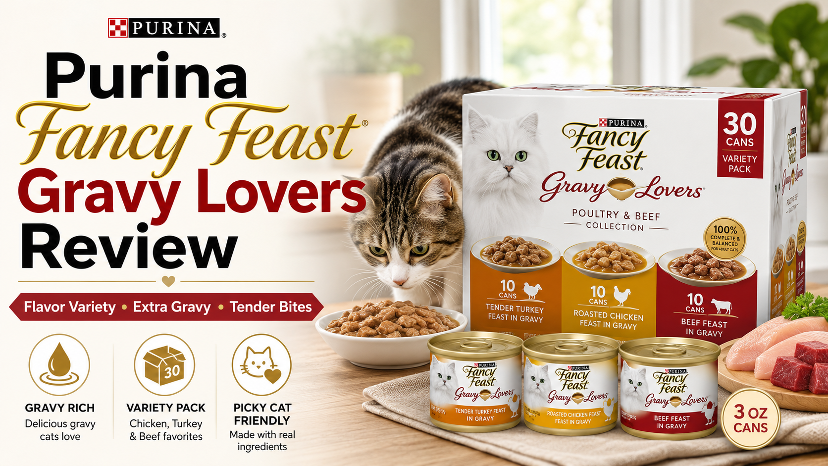 Purina Fancy Feast Gravy Lovers Review: Is This Wet Cat Food Worth It?
